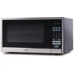 Commercial CHEF 1.1 cu. ft. Countertop Microwave Stainless and Black