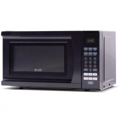 Commercial CHEF 0.7 cu. ft. Countertop Microwave Black