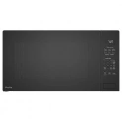 GE Profile Profile 2.2 cu. ft. Built-In Microwave in Black with Sensor Cooking