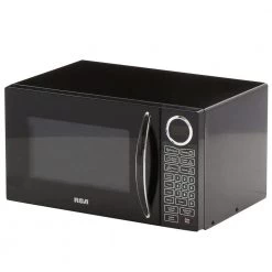 RCA 0.9 cu. ft. Countertop Microwave in Black