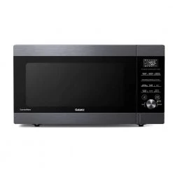 Galanz 24.75 in. W 2.2 cu. ft. 1250-Watt Countertop Express Wave Microwave in Black Stainless Steel with Sensor Cooking Tech