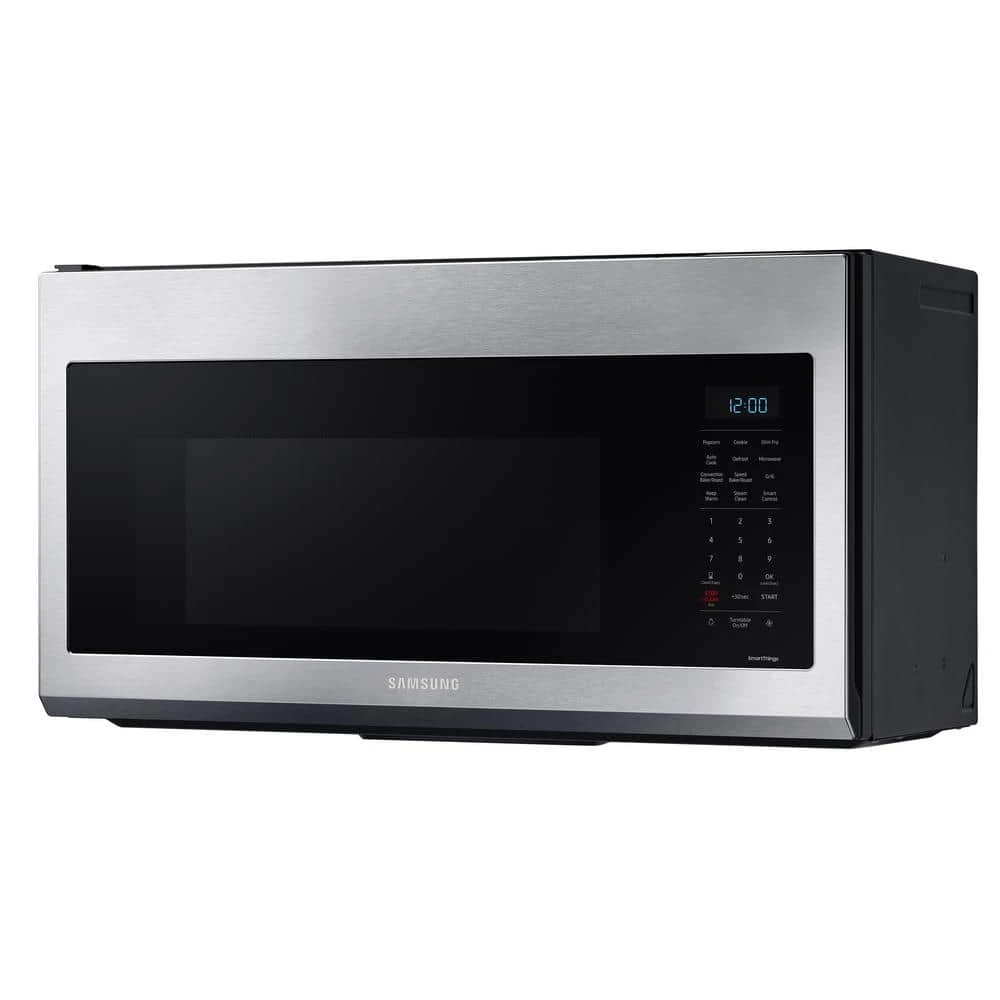Samsung 30 in. 1.7 cu. ft. Over the Range Convection Microwave in Fingerprint Resistant Stainless Steel - Image 5