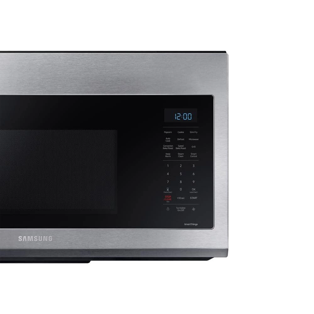 Samsung 30 in. 1.7 cu. ft. Over the Range Convection Microwave in Fingerprint Resistant Stainless Steel - Image 10