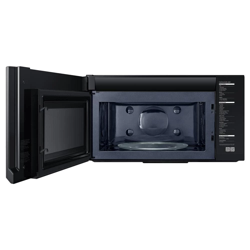 Samsung 30 in. 1.7 cu. ft. Over the Range Convection Microwave in Fingerprint Resistant Stainless Steel - Image 3