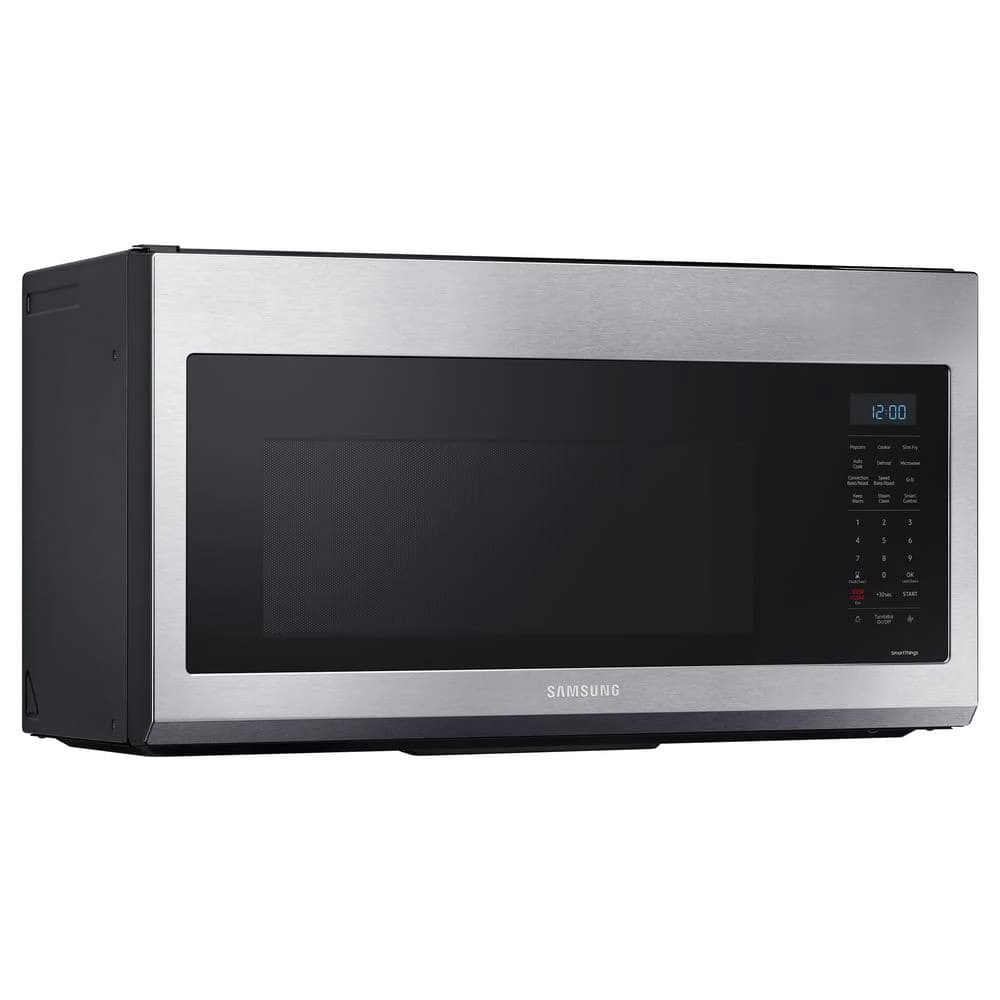 Samsung 30 in. 1.7 cu. ft. Over the Range Convection Microwave in Fingerprint Resistant Stainless Steel - Image 7