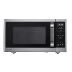Vissani 1.6 cu. ft. Countertop with Sensor Cook Microwave in Stainless Steel