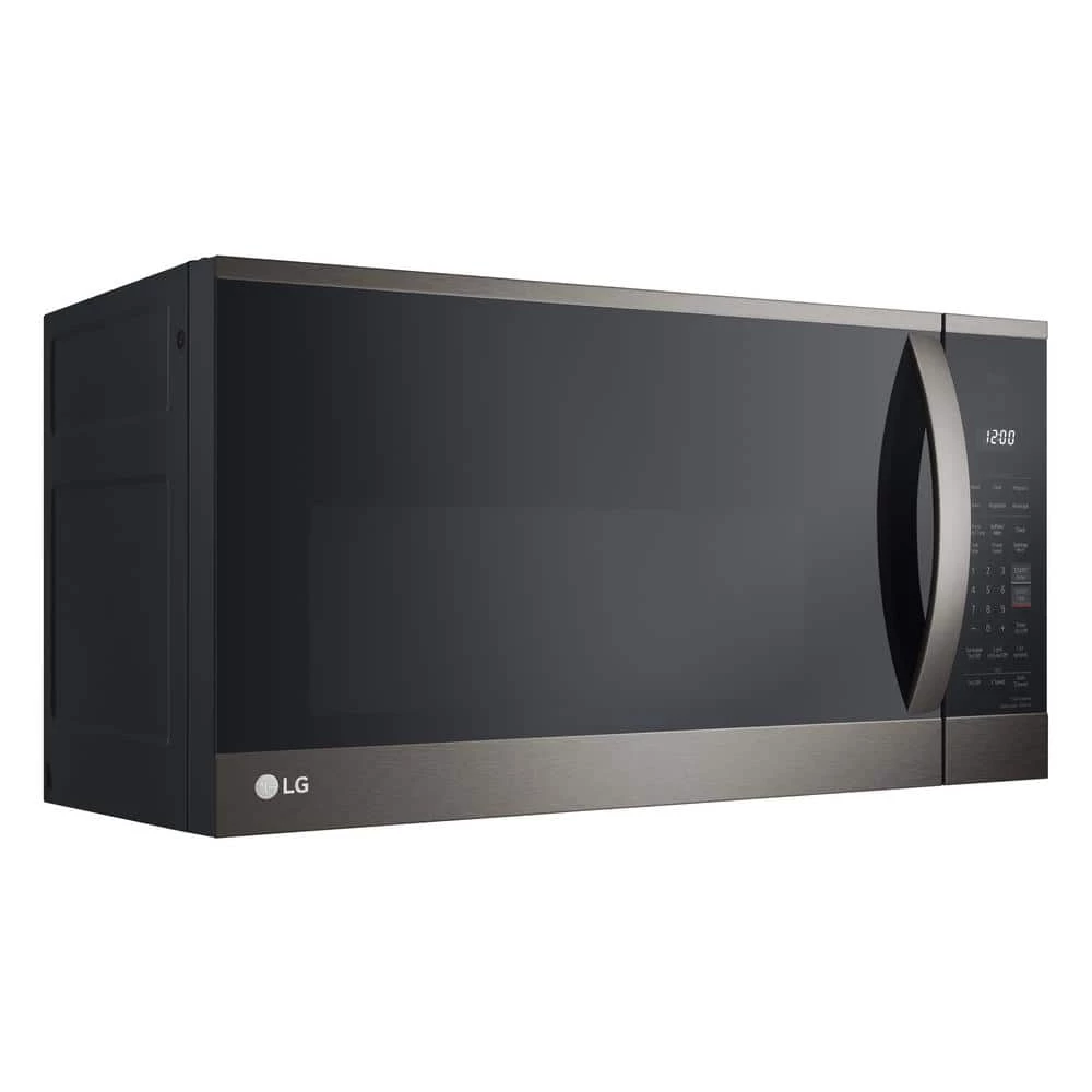 LG Electronics 1.8 cu. ft. Smart Over the Range Microwave Oven with EasyClean in PrintProof Black Stainless Steel - Image 4