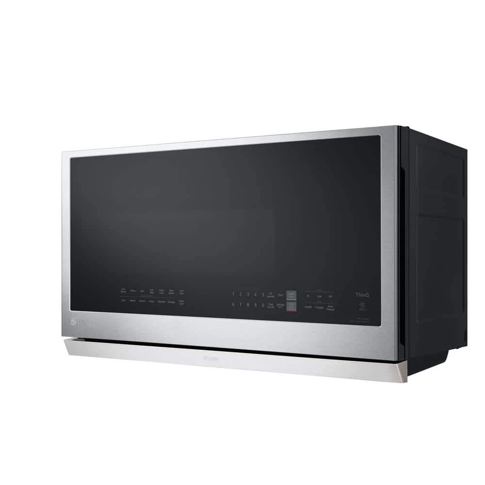 LG Electronics 2.1 cu. ft. 30 in. Width PrintProof Stainless Steel 1,050-Watt Smart Over-the-Range Microwave Oven with ExtendaVent 2.0 - Image 5