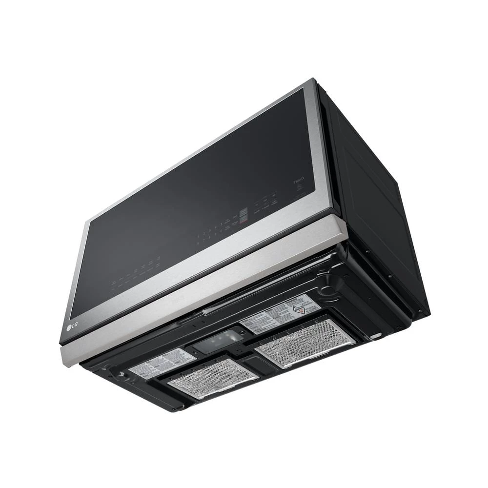 LG Electronics 2.1 cu. ft. 30 in. Width PrintProof Stainless Steel 1,050-Watt Smart Over-the-Range Microwave Oven with ExtendaVent 2.0 - Image 12