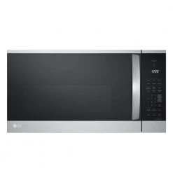 LG Electronics 1.8 cu. ft. 30 in. W Smart Over the Range Microwave Oven with EasyClean in PrintProof Stainless Steel 1600-Watt
