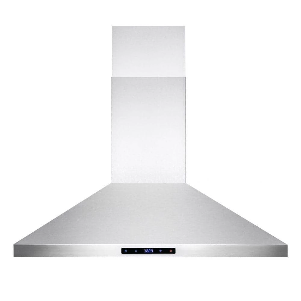 AKDY 36 in. Convertible Kitchen Island Mount Range Hood in Stainless Steel with Touch Control and Carbon Filter - Image 9