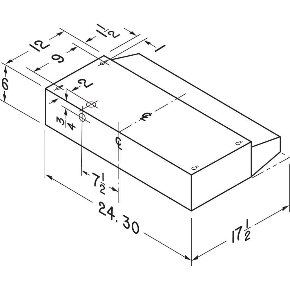 Broan-NuTone RL6200 Series 30 in. Ductless Under Cabinet Range Hood with Light in Stainless Steel - Image 6