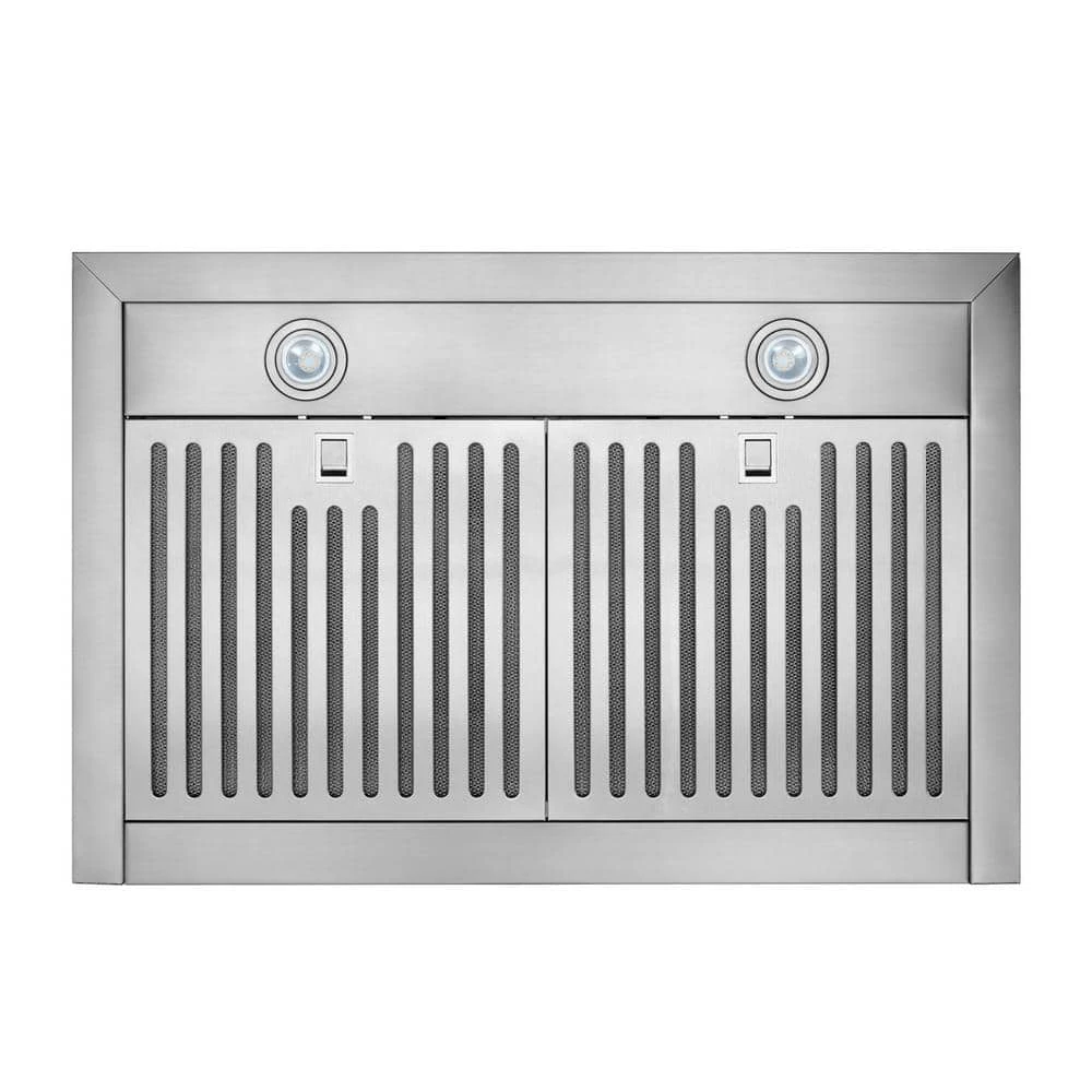 Broan-NuTone BWP2 30 in. 450 Max Blower CFM Convertible Wall-Mount Pyramidal Chimney Range Hood with Light in Stainless Steel - Image 5