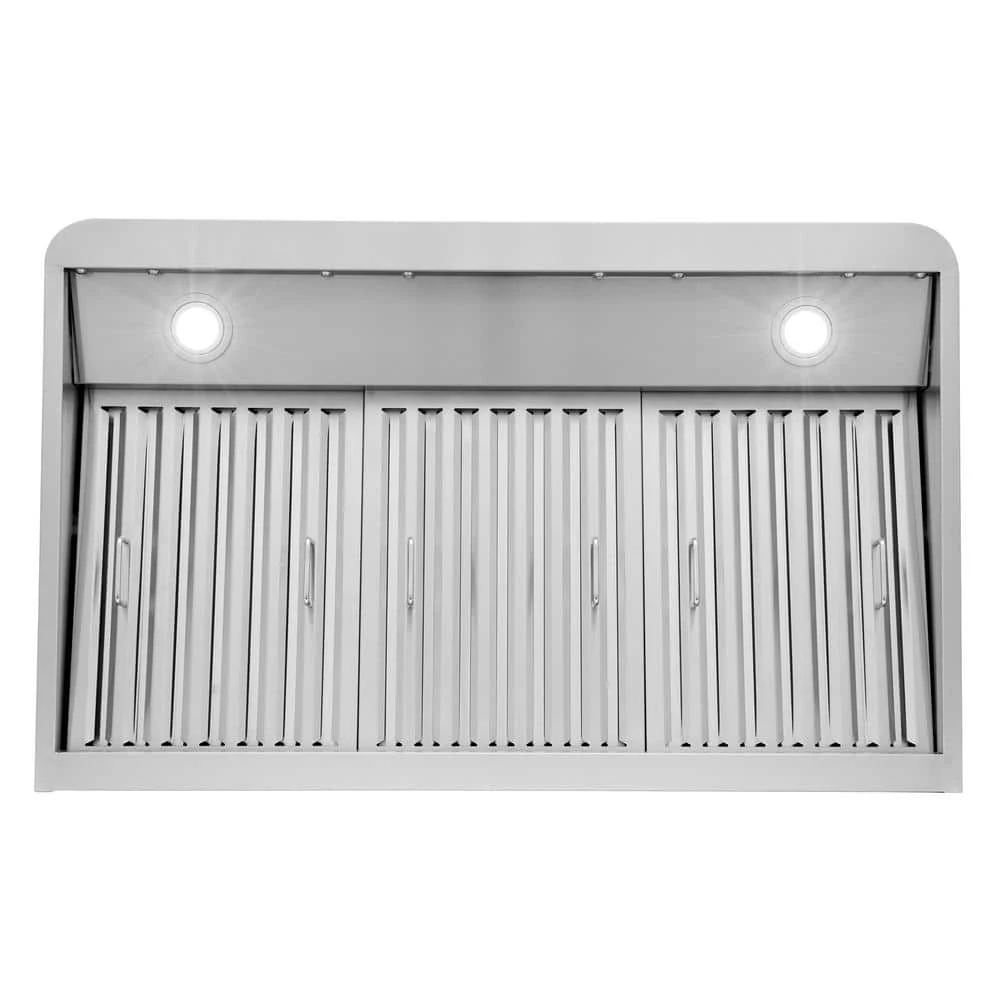 Cosmo 36 in. Ducted Under Cabinet Range Hood in Stainless Steel with Touch Display, LED Lighting and Permanent Filters - Image 5