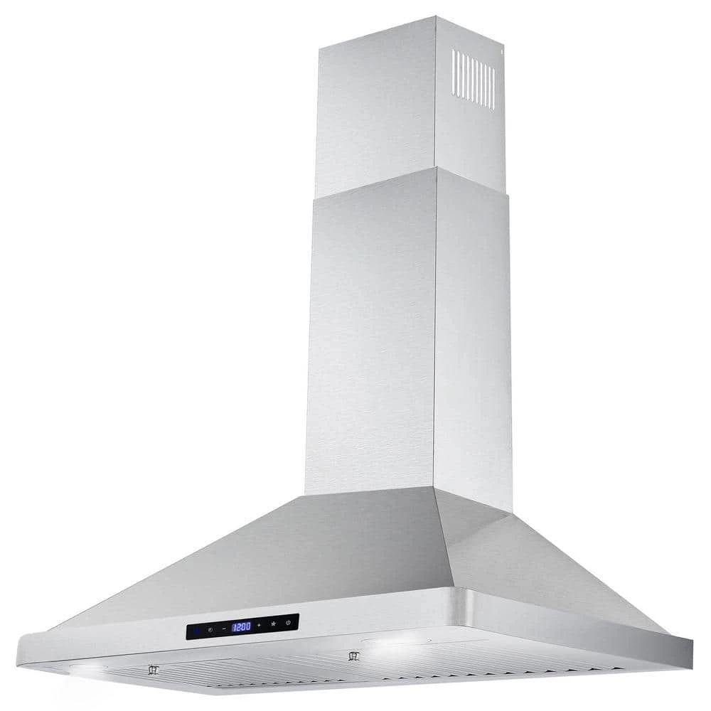 Cosmo 30 in. Ducted Range Hood in Stainless Steel with Touch Controls, LED Lighting and Permanent Filters - Image 7