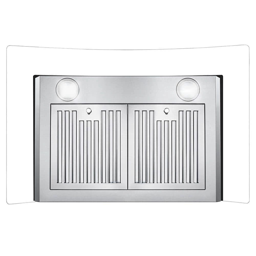 Cosmo 30 in. Ducted Wall Mount Range Hood in Stainless Steel with Touch Controls, LED Lighting and Permanent Filters - Image 5