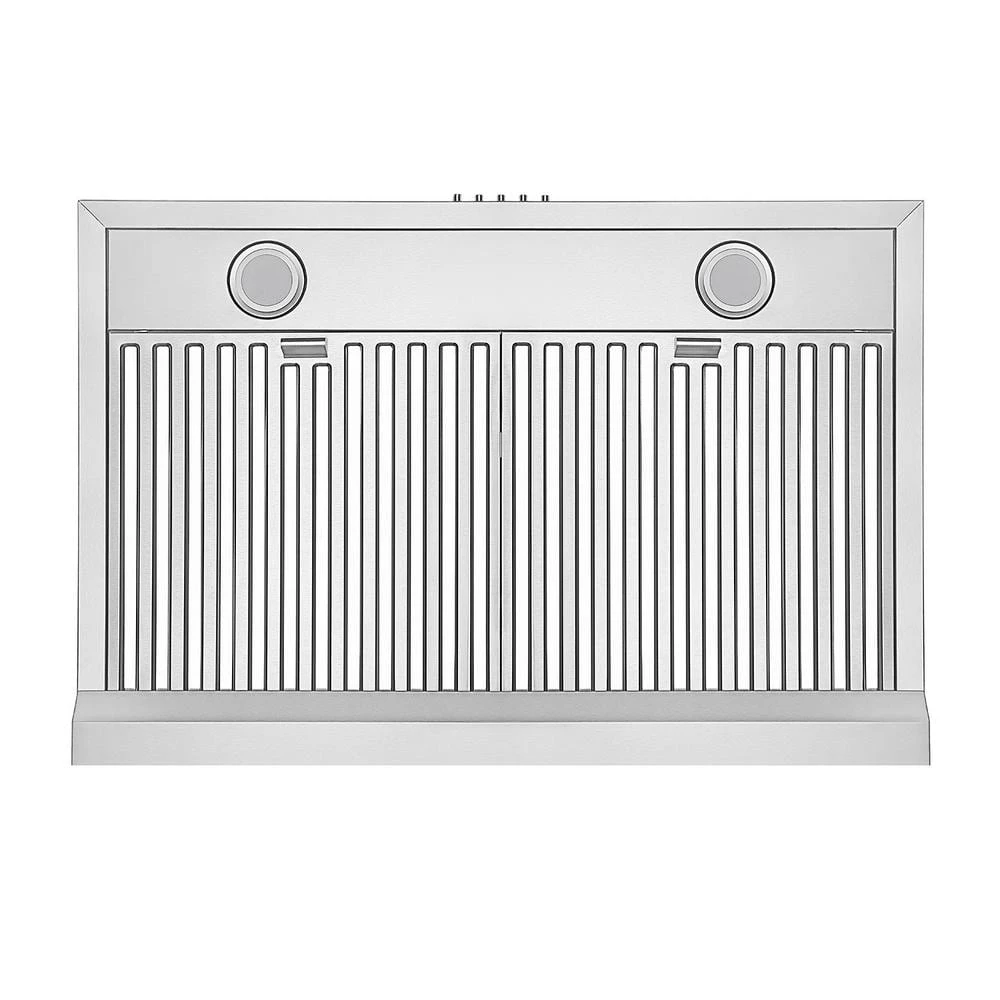 Empava 30 in. 400 CFM Ultra Slim Ducted Kitchen Under Cabinet Range Hood with Light in Stainless Steel - Image 5