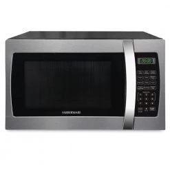 Farberware Professional 1.3 cu. Ft. 1000-Watt Countertop Microwave Oven in Stainless Steel