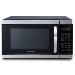 Farberware Professional 1.1 cu. Ft. 1000-Watt Countertop Microwave Oven in Stainless Steel