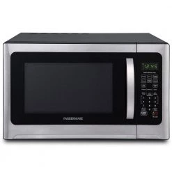Farberware 1.2 cu. ft. Over the Counter Microwave in Stainless Steel with Sensor Cooking