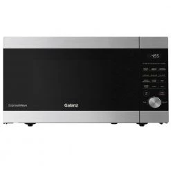 Galanz 1.6 cu. ft. Countertop Microwave ExpressWave in Stainless Steel with Sensor Cooking Technology