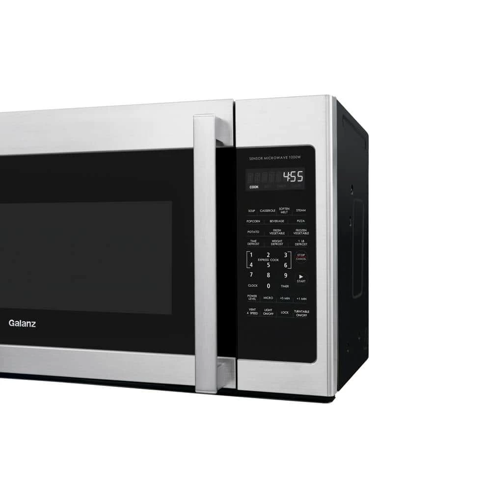 Galanz 1.9 cu. ft. Over the Range Microwave in Stainless Steel with Sensor Cooking Technology - Image 3