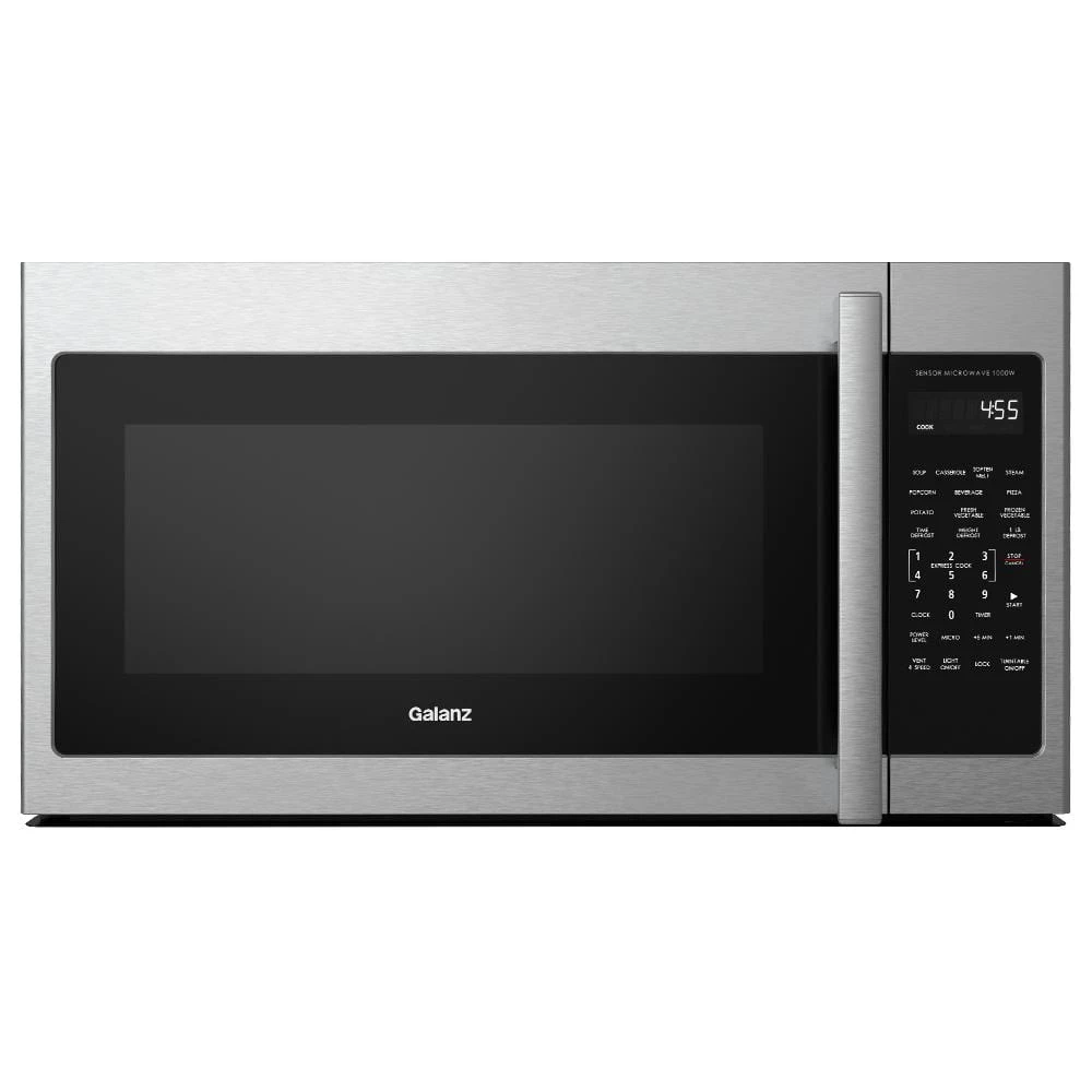 Galanz 1.9 cu. ft. Over the Range Microwave in Stainless Steel with Sensor Cooking Technology