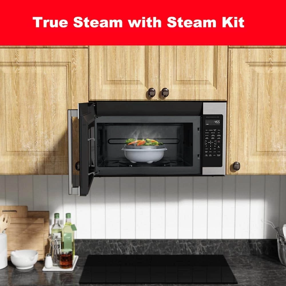 Galanz 1.9 cu. ft. Over the Range Microwave in Stainless Steel with Sensor Cooking Technology - Image 11