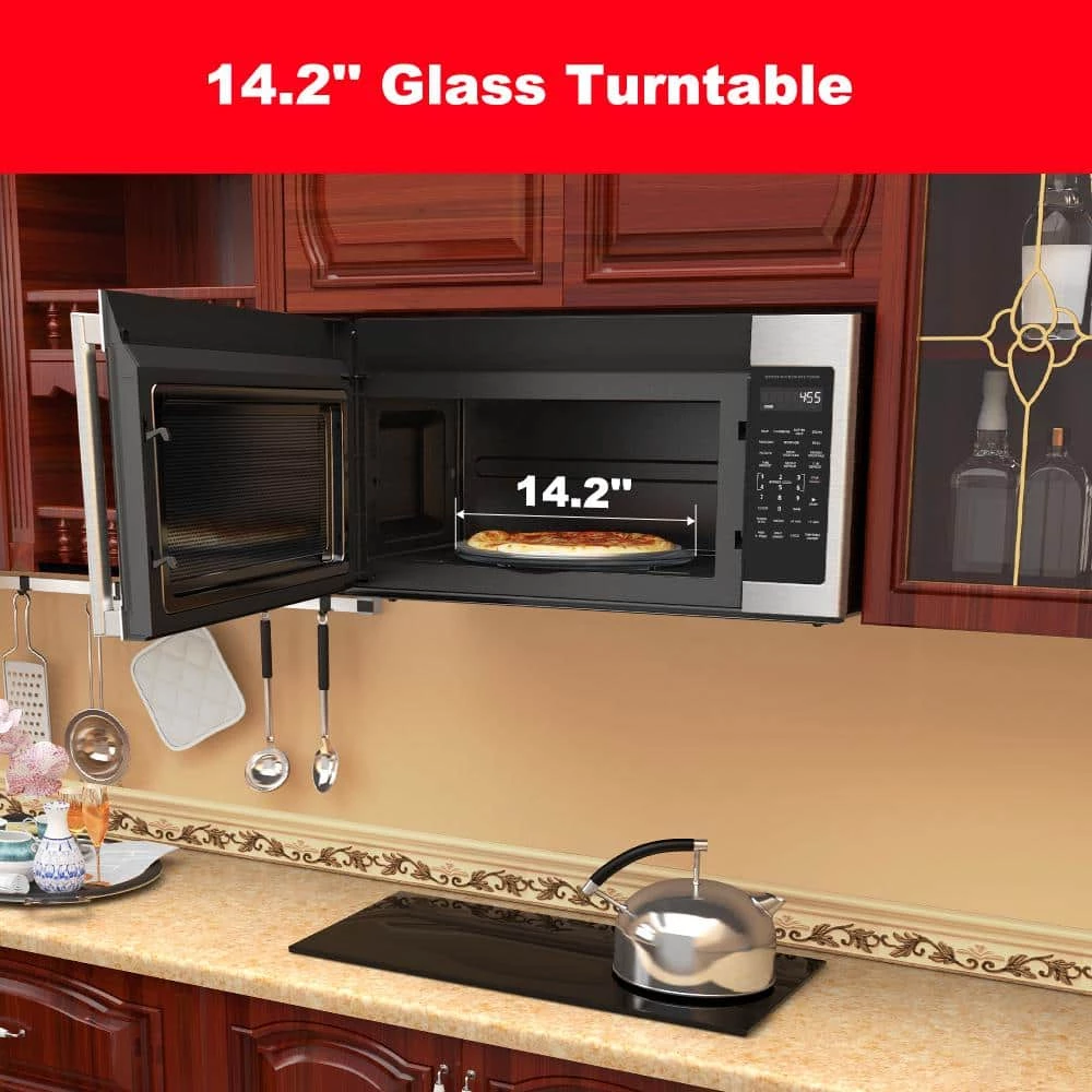 Galanz 1.9 cu. ft. Over the Range Microwave in Stainless Steel with Sensor Cooking Technology - Image 10