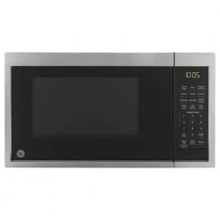 GE 0.9 cu. ft. Smart Countertop Microwave in Stainless Steel