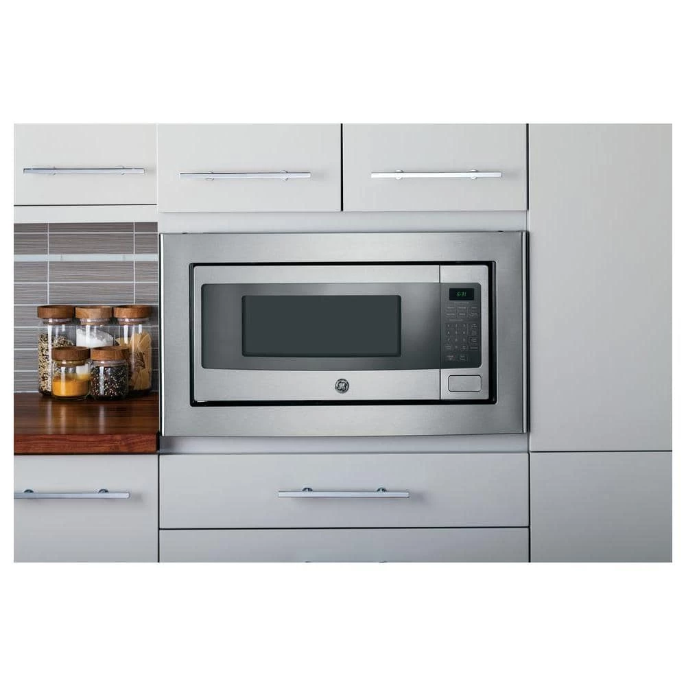 GE Profile Profile 1.1 cu. ft. Countertop Microwave in Stainless Steel with Sensor Cooking - Image 8