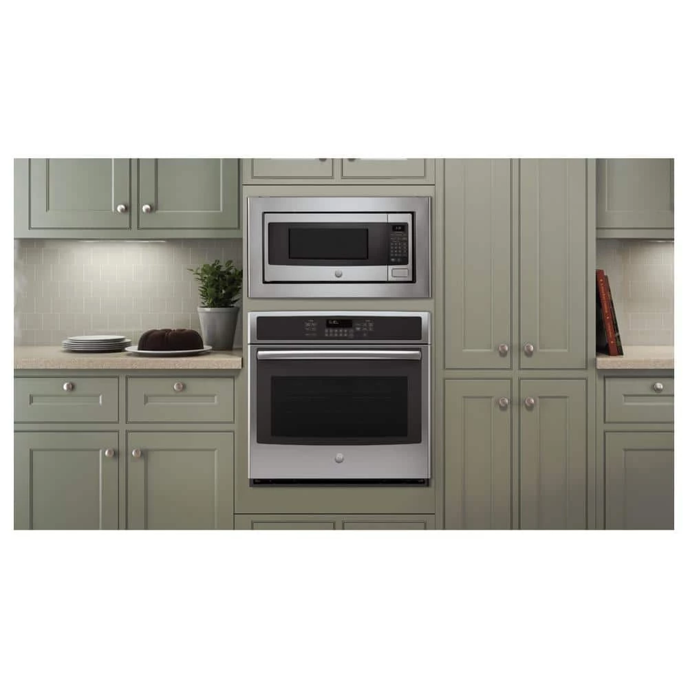 GE Profile Profile 1.1 cu. ft. Countertop Microwave in Stainless Steel with Sensor Cooking - Image 6