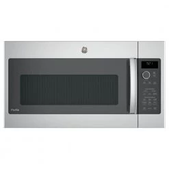 GE Profile Profile 2.1 cu. ft. Over the Range Microwave with Sensor Cooking in Stainless Steel