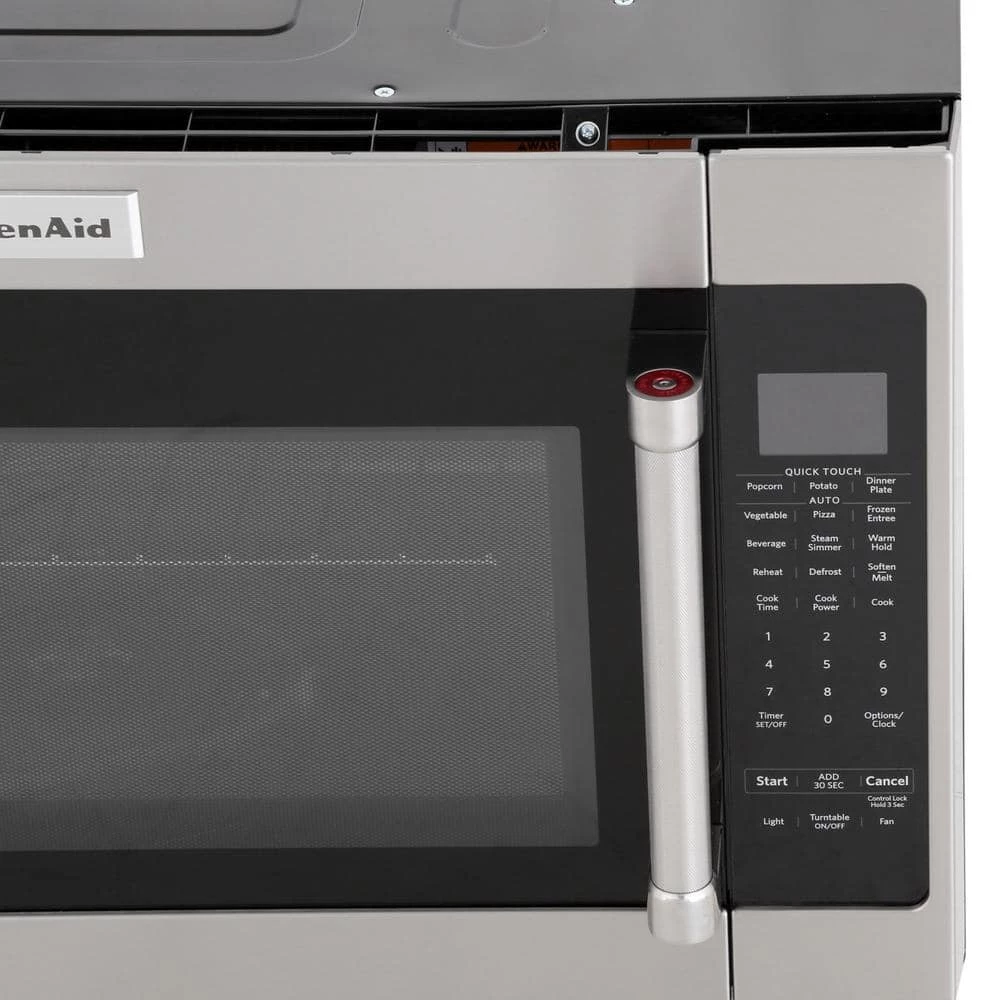 KitchenAid 2.0 cu. ft. Over the Range Microwave in Stainless Steel with Sensor Cooking - Image 5
