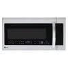LG Electronics 2.0 cu. ft. Over the Range Microwave Oven in Stainless Steel with SmoothTouch and Sensor Cooking Technology