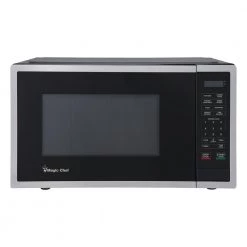Magic Chef 0.9 cu. ft. 900-Watt Countertop Microwave in Stainless Steel