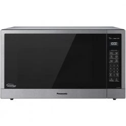 Panasonic 2.2 cu. ft. Countertop Microwave in Stainless Steel Built-in with Cyclonic Wave Inverter Technology and Sensor Cook