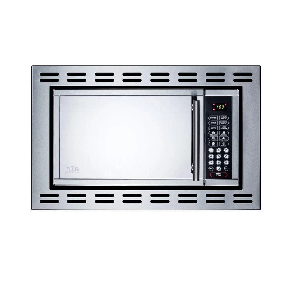 Summit Appliance 0.9 cu. ft. Built-In Microwave in Stainless Steel