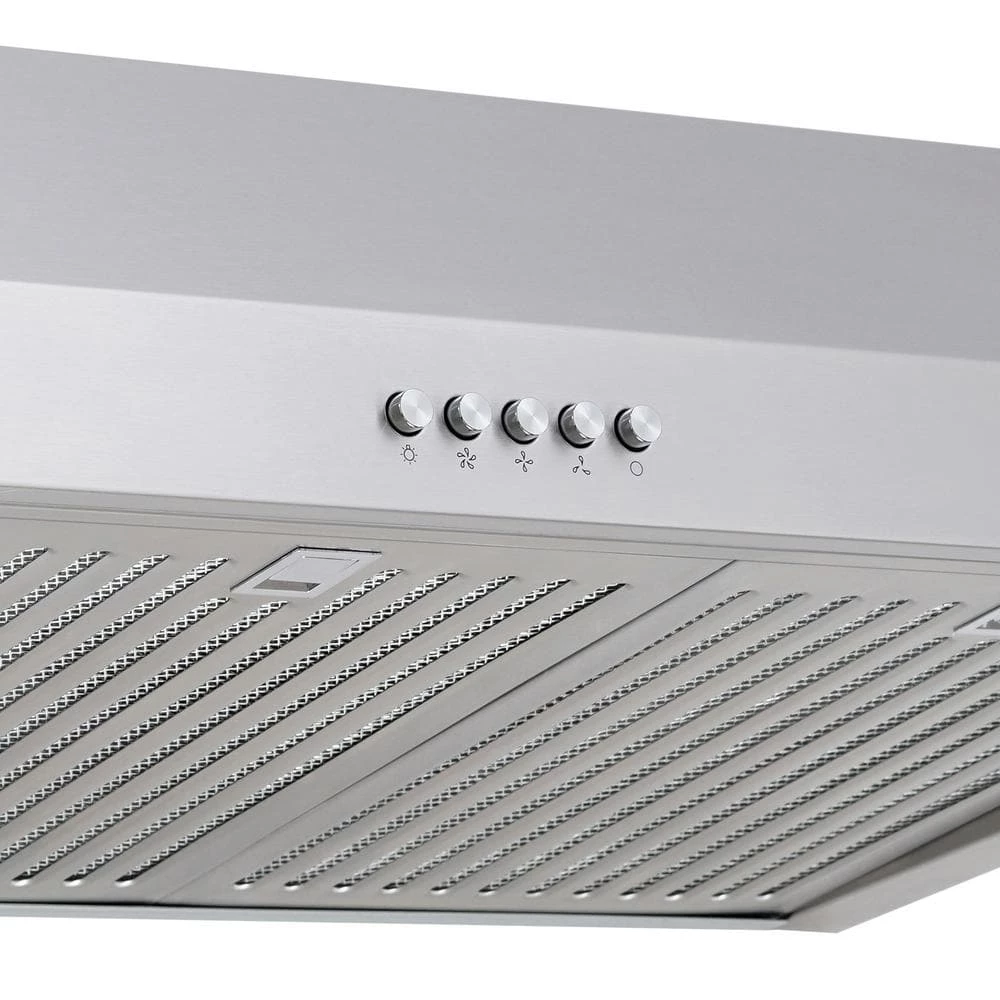 Vissani 36 in. W Under Cabinet Range Hood in Stainless Steel - Image 10