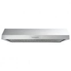 Vissani 36 in. W Under Cabinet Range Hood in Stainless Steel