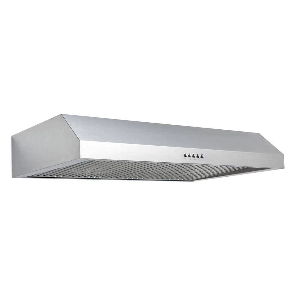 Vissani 36 in. W Under Cabinet Range Hood in Stainless Steel - Image 4