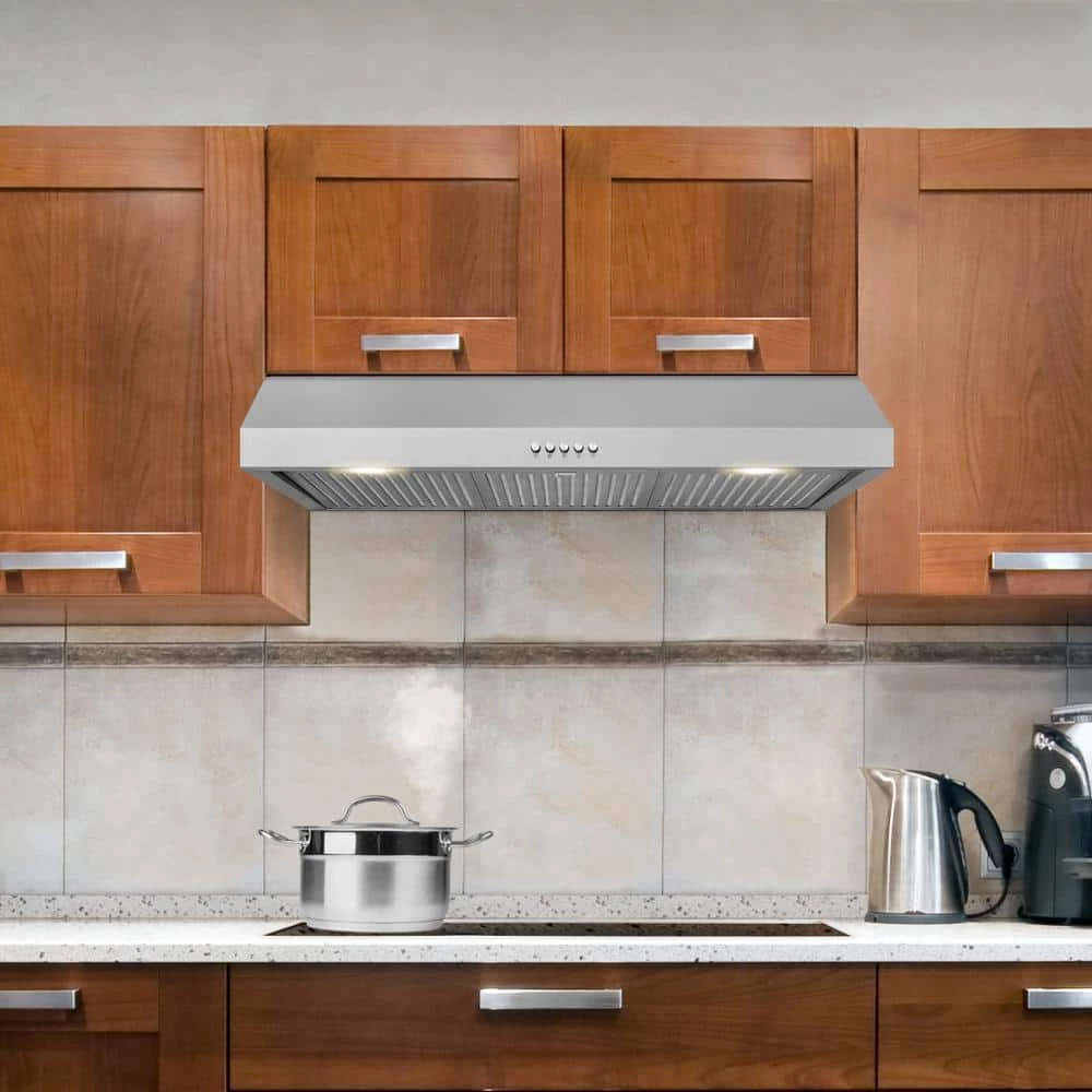 Vissani 36 in. W Under Cabinet Range Hood in Stainless Steel - Image 2