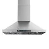 IKTCH 30 in. 900 CFM Ducted Wall Mount with LED Light Range Hood in Stainless Steel