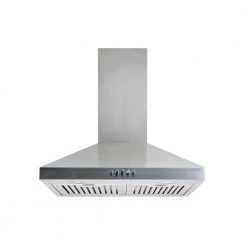Unbranded 30 in. Convertible Wall Mount Range Hood in Stainless Steel with Stainless Steel Baffle Filters