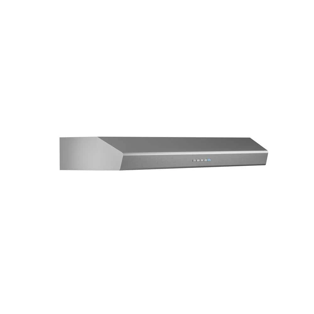 Zephyr Breeze II 30 in. 400 CFM Convertible Under Cabinet Range Hood with LED Lights in Stainless Steel - Image 2