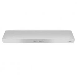 Broan-NuTone Sahale BKSH1 30 in. 300 Max Blower CFM Convertible Under-Cabinet Range Hood with Light in White