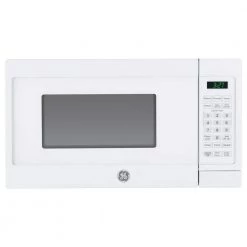 GE 0.7 Cu. Ft. Spacemaker Countertop Microwave Oven in White