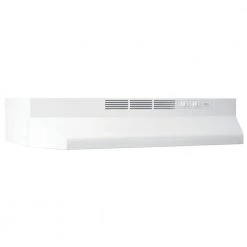 Broan-NuTone BUEZ1 36 in. Ductless Under Cabinet Range Hood with Light and Easy Install System in White